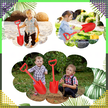 Łopatka Łopata Szpadel do Piasku na Plażę Piaskownice Mocna duża XXL 64 cm (7)