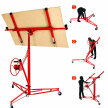 Podnośnik do Płyt Gipsowych GK OSB Karton Gips Regipsów Stojak 3,5m 68kg (7)