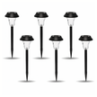 Zestaw Lamp Lampy Ogrodowe Solarne Wbijane Wodoodporne 41cm Zewnętrzne 6szt. (2)