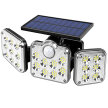 Lampa Solarna Ogrodowa 138 Led Zewnętrzna z Czujnikiem Ruchu Zmierzchu Pilot (3)