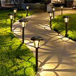 Zestaw Lamp Lampy Ogrodowe Solarne Wbijane Wodoodporne 40cm Zewnętrzne 8szt. (12)