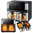 Frytkownica Beztłuszczowa Air Fryer 8L 4+4L Frytownica 2000W 12 Programów  (1)