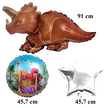 Zestaw Balonów Urodzinowych Dinozaur na Urodziny Urodzinowe Przyjęcia 5 szt (6)