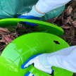 432x Zgarniacz Zbieracz Liści Plastikowe Grabie do Trawy do Ogrodu Chwytak  (13)