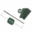 Opaski Ogrodowe 100szt Zaciskowe do Spinania Roślin Kwiatów Regulowane 23cm (6)
