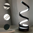 Led Spiralna Lampka Nocna Lampa Stołowa Oświetlenie Dekoracyjne do Sypialni (7)