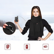 Szalik Grzewczy Podgrzewany Ocieplacz Szal Zimowy Ogrzewacz USB Powerbank (5)