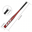 Kij Baseballowy Bejsbolowy Bat Aluminiowy 25