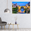 MALOWANIE PO NUMERACH OBRAZ Z RAMĄ  DIY ZESTAW PĘDZLE FARBY PŁÓTNO 40x50 (12)