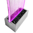 Wolnostojąca Ściana Ścianka Wodna Bąbelkowa Fontanna LED Kolory 183x50x28cm (4)