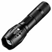 Latarka Taktyczna Led T6 Wodoodporna Wojskowa 10W 200Lm Mocna Zoom 300m (6)