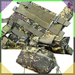 Kamizelka Taktyczna Wosjkowa Ochronna Molle Lekka Airsoft Zasobnik Asg (8)