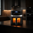 Frytkownica Beztłuszczowa Air Fryer 5L Frytownica 1500W 8 Programów Mocna (12)