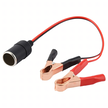 Adapter Przejściówka Gniazda Zapalniczki z Wyjściem na Krokodylki 12V 24V  (2)