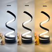 Led Spiralna Lampka Nocna Lampa Stołowa Oświetlenie Dekoracyjne do Sypialni (16)