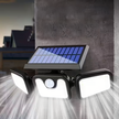 Lampa Solarna 4w1 Zewnętrzna Uliczna Czujnik Ruchu Zmierzchu Mocna 74 Led (12)