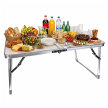 Stolik Turystyczny Składany Aluminiowy Przenośny Biwakowy Wędkarski 61x41cm (2)