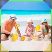 Łopatka Łopata Szpadel do Piasku na Plażę Piaskownice Mocna duża 51 cm  (5)
