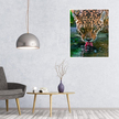 MALOWANIE PO NUMERACH OBRAZ Z RAMĄ  DIY ZESTAW PĘDZLE FARBY PŁÓTNO 30x40 (7)