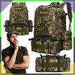 Plecak Szkolny Podróżny Taktyczny 4w1 Wojskowy Turystyczny Survival 50L (2)