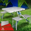 50x  Składany Stolik Stół Turystyczny Kempingowy Aluminiowy podróżny z Ławkami (14)