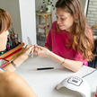 ZESTAW PĘDZLI PĘDZELKÓW DO ZDOBIENIA PAZNOKCI MANICURE WZORKÓW HYBRYDA ŻEL (16)