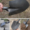 Szpadel Metalowy Łopata Ogrodowa Prosta z Metalowym Trzonkiem 100 cm Mocna (7)