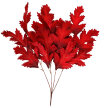 Sztuczna Gałązka Klon Czerwona Wypełniacz Dodatek do Stroików Bukietów 60cm (3)