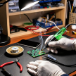 Lutownica Gazowa Palnik Opalarka Regulowana Precyzyjna Przenośna 1300°C (16)
