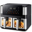 Frytkownica Beztłuszczowa Air Fryer 8L 4+4L Frytownica 2000W 12 Programów  (2)