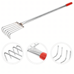 Grabki Ogrodowe Ogrodnicze Metalowe Pazurki do Grabienia Spulchniania 6 Zębne 106 cm (6)