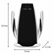 Uchwyt Na Telefon Grawitacyjny Ładowarka Indukcyjna Do Kratki Nawiewu 10W (8)