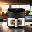 Frytkownica Beztłuszczowa Air Fryer 6L Frytownica 1500W 8 Programów Mocna (9)