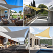 132x Zagiel Przeciwsłoneczny Parasol Ogrodowy Zacieniacz Prostokąt Markiza 2x3m  (9)