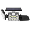 Lampa Solarna Ogrodowa 138 Led Zewnętrzna z Czujnikiem Ruchu Zmierzchu Pilot (5)