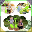 Łopatka Łopata Szpadel do Piasku na Plażę Piaskownice Mocna duża 51 cm (6)