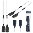 Bestway 62064 Wiosła Aluminiowe Składane do Kajaka Pontonu Sup 145cm 2 szt