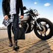 Pokrowiec XXXL na Skuter Motocykl Motor Wodoodporny Uniwersalny 265x105x125 (7)