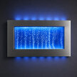 Wisząca Ściana Ścianka Wodna Bąbelkowa Fontanna LED RGB Kolory 95x55x11,5cm (10)