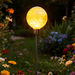 Lampy Lampki Solarne Ogrodowe Wbijane Lampa Led Kula Wodoodporne 4 szt  (6)