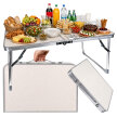 Stolik Turystyczny Składany Aluminiowy Przenośny Biwakowy Wędkarski 61x41cm