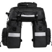Sakwa Torba Rowerowa Wodoodporna 48L 3w1 Plecak na Bagażnik Rower Duża XXL (6)