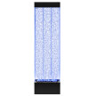 Wolnostojąca Ściana Ścianka Wodna Bąbelkowa Fontanna LED RGB Kolory 150x39x26cm (3)