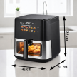 30 x  Frytkownica Beztłuszczowa Air Fryer 8L Frytownica 1700W 12 Programów Mocna (10)