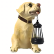 Lampa Lampka Solarna Ogrodowa Ozdobna Ozdoba Pies z Lampionem Led Dekoracja (4)