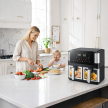 Frytkownica Beztłuszczowa Air Fryer 8L 4+4L Frytownica 2000W 12 Programów  (13)