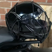 Siatka Guma Bagażowa na Kask Kufer Quad Motocyklowa Rowerowa Haki 30x30cm  (14)