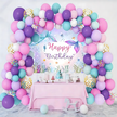 Girlanda Balonowa Balon Zestaw Balonów Łuk Balony Urodzinowe Syrenka 97 ele (16)