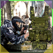 Kamizelka Taktyczna Wosjkowa Ochronna Molle Lekka Airsoft Zasobnik Asg (10)