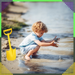 Łopatka Łopata Szpadel do Piasku na Plażę Piaskownice Mocna duża 51 cm  (10)